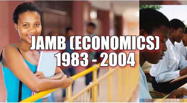 Economics  (JAMB) Past Questions image